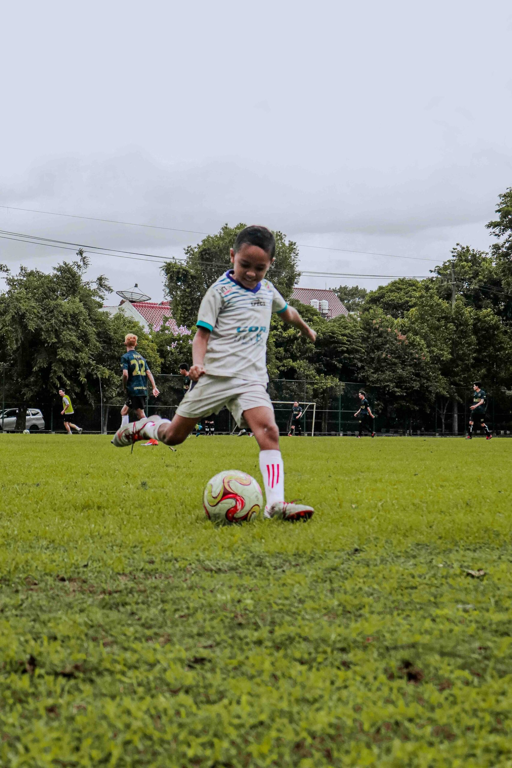 City kid serving ball 1