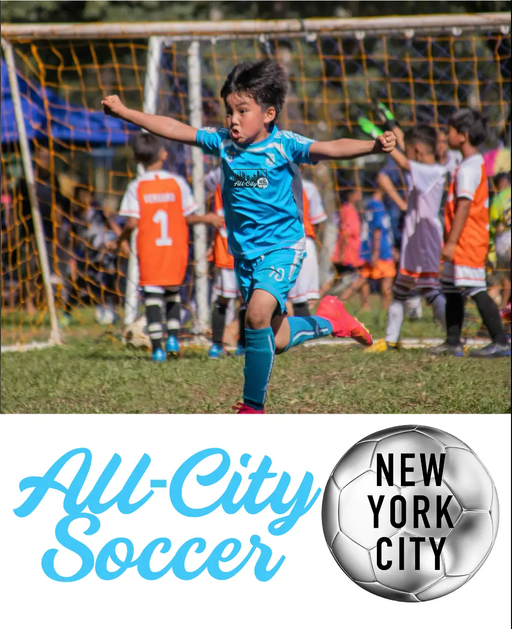All-City Soccer logo new kid